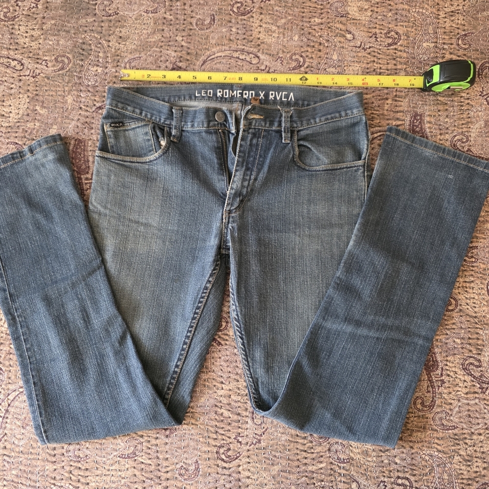 RVCA Men's Blue Jeans